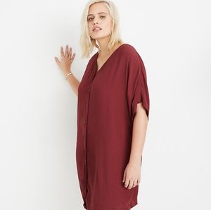 Button Front Easy Dress